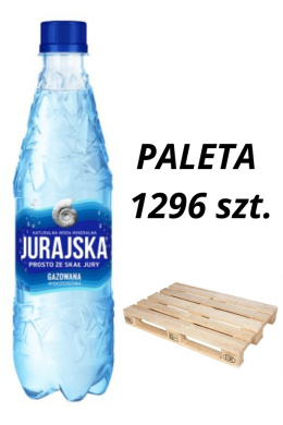 Paleta wody Jurajska 0,5L gazowana 1296 szt.