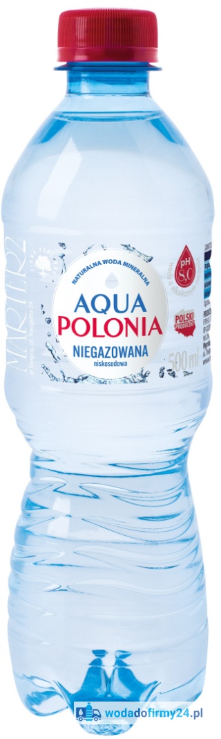 1 PALETA (1368 szt.) Woda Aqua Polonia 0,5L niegazowana 0,79/szt netto paleta wody