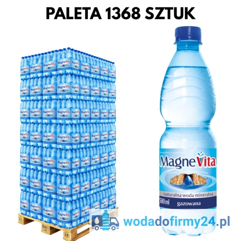 1 PALETA (1368 szt.) Woda MagneVita 0,5L gazowana