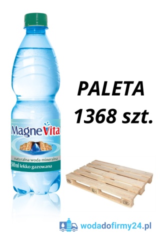 1 PALETA (1368 szt.) Woda MagneVita 0,5L lekko gazowana 0,79/szt. netto