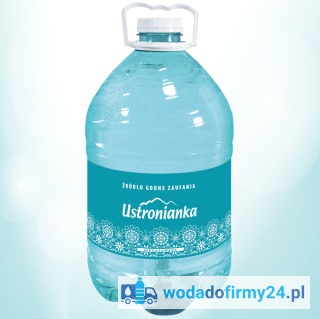 1 PALETA (144szt.) Woda Ustronianka 5L niegazowana 6zł netto paleta wody