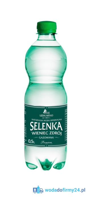 1 PALETA (1512 szt.) Woda Selenka 0,5L gazowana 0,79/szt. netto
