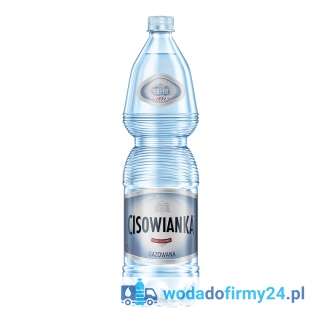 1 PALETA (504szt.) Woda Cisowianka 1,5L gazowana 1,95netto paleta wody