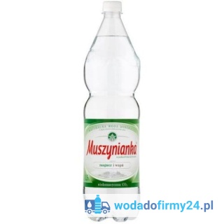1 PALETA (504 szt.) Muszynianka 1,5L niegazowana 2,07/szt. netto paleta wody