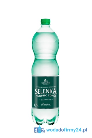 1 PALETA (504 szt.) Selenka 1,5L gazowana 1,19/szt. netto!