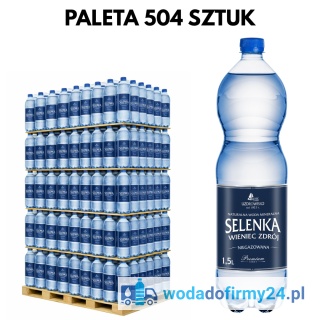 1 PALETA (504 szt.) Selenka 1,5L niegazowana 1,35/szt. netto!