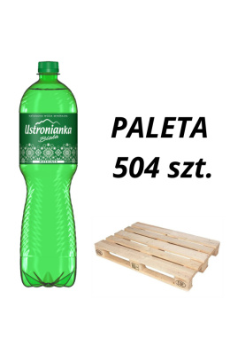 Paleta wody Ustronianka 1,5L lekko gazowana 504 szt.