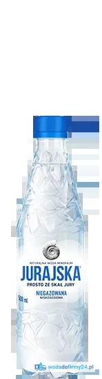 Jurajska Niegazowana 0,5L 48 Butelek 4 Zgrzewki | Woda Mineralna PET