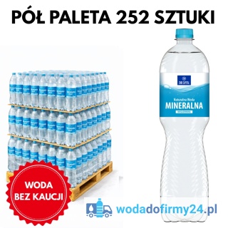 Ustronianka Woda Mineralna Niegazowana 1,5L – Pół Palety 252 Butelki