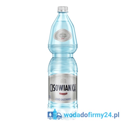 Woda Cisowianka 1,5L lekko gazowana
