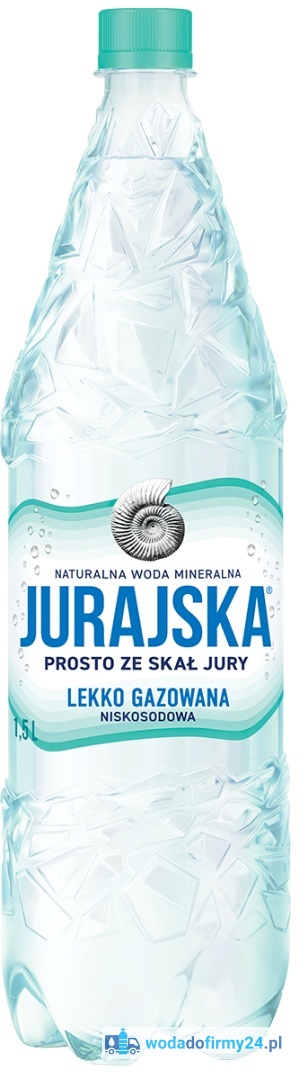 Woda Jurajska 1,5L Lekko Gazowana – Paleta wody 456 Butelek